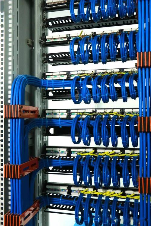 弱电工程干成这样，专治强迫症！配线架的极致美学